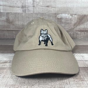 NWOT Frenchie/French Bulldog Adjustable Dad Hat